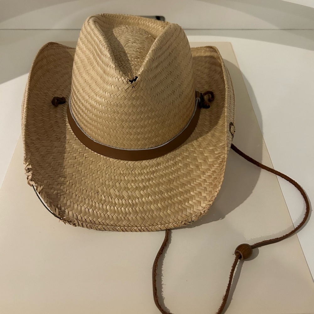 Tan Stetson Straw Cowboy Hat